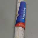 FunStick White and Gold Wallpaper Peel and Stick Gold Ginkgo Leaf Floral Wallpaper Mural for Bathroom Walls Self Adhesive Modern White Gold Beige Hibiscus Floral Contact Paper for Cabinets 17.5"x118"