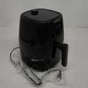 Chefman TurboFry 5-Quart Air Fryer, Integrated 60-Minute Timer for Healthy Cooking, Cook with 80% Less Oil, Adjustable Temperature Control, Nonstick Dishwasher-Safe Basket and Tray, Black