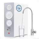 ANGEL X2 Tankless Reverse Osmosis Water Filter System, 700GPD, Removes 99% PFAS, Tested to NSF/ANSI 58, 42 & 372 Standards, 2.5:1 Pure to Drain, Reduce Chlorine, TDS, Under Sink RO System with Faucet