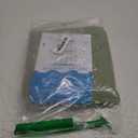 Awellife Sage Green Shower Curtains for Bathroom Cotton Fabric Touch Bohemian Mid Century Boho Minimalist Arch 72" L X 36" W