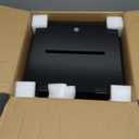Acrylic Donation Box, 12" X 12" X 12" Ballot Suggestion Box with Lock & 2 Keys, Raffle Voting Box with Slot for School Conference Fundraising (Black)