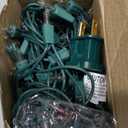 PREXTEX 200 Count Clear Christmas Tree Lights - 40 ft Warm Incandescent String Lights with Green Wire - Indoor and Outdoor Mini Light for Christmas, Holiday Decorations, Trees, Fences, Patios and More