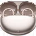 AULSTER Bluetooth 5.4 Clip-On Earphones with ENC Noise Cancellation, 8H Playtime, IPX4 Waterproof, Low Latency Game Mode for Sports, Running, Work and Gaming (Gold)