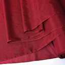 100cm*140cm Burgundy Silk Cotton Fabric Soft Silk Linings Material Sewing DIY Tissue Dress Gown Fabric Lining Tissue (#11 Burgundy)