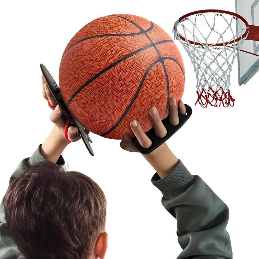 Basketball Shooting Trainer aid Shot Trainer Training aids Eliminate Off Hand Interference Suitable for (Children and Adults) Left and Right Handed Basketball Training Equipment