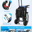 Transport Wheelchair for Adults & Seniors, Blue