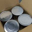 4 Pack 2 Quart Paint Cans with Lids Small Paint Bucket for Painting Metal Paint Containers with Lids Empty Paint Cans 1/2 Gallon Paint Pail Unlined Paint Storage Containers for Leftover Paint