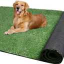 Weidear 0.4 inch Short Artificial Grass Turf 5X8FT, Synthetic Turf Lawn, Indoor Outdoor Green Fake Grass Rug Mat, Garden Balcony Grass Rug with Drainage Holes, Customized Sizes (5FTX8FT)