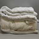 CozyLux King Size Comforter Set Oatmeal Seersucker 7 Pieces Bed in a Bag King Comforter Set with Sheets, Luxury Bedding Set with Down Alternative Comforter, Sheets, Pillowcases & Shams All Seasons