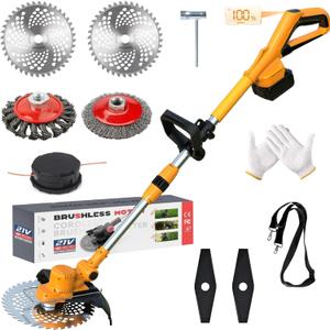 Weed Wacke Weed Eater Compatible with DEWALT Battery(Tool Only)