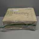 Ballucci 3-Tier Desk Organizer with 2 Side Mail Sorter Slots, Wood Letter Tray, Open Top Paper Organizer, Desktop File Organizer, Black (16.5" x 9.5" x 6.5")