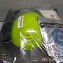 Full Brim Hard Hat ANSI Z89.1 Type 1 & OSHA Certified Safety Helmet with Glasses and Cooling Towel,with 6-Point Suspension & Adjustable Vents (Green)