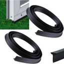 Pangda 2 Pack 43" Storm Door Bottom Sweep Fin Weatherstrip Rubber Replacement Sweep Expander Bottom Seal Compatible with Larson Storm Metal & Vinyl Doors