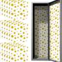 15 Pieces Locker Accessories Kit Magnetic Locker Wallpaper Decorative School Locker Decoration Gold Dots School Organizer First Day of School Decor for Student School Office University(Dots)