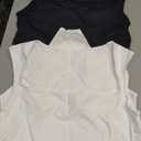 OQQ Women’s Square Neck Sleeveless Bodysuit Shapewear Tank Top Stretchy Slim Fit Bodycon Top for Going Out 2 Pack,XL