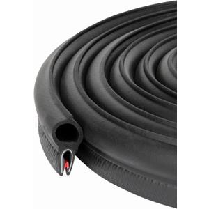 Vertical Bulb Trim Seal Bulb Height: 45/64" Edge Thickness: 1/64" to 9/64" (13 Feet)