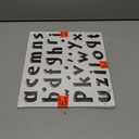 Barker Creek 2" Letter Pop-Outs 2-Pack, Black Tie Affair, Jazz Up Your Bulletin Boards with These Colorful Letters, 1352 Upper and Lowercase Letters, Numbers & Punctuation Marks, 2" (3654)
