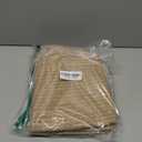 Dahey Jute Rope Plant Basket Modern Woven Storage Basket for 10" Indoor Planter, Decorative Flower Pots Cover Laundry Bin with Handle Rustic Home Decor, Beige