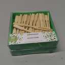 Restaurantware 3.5 Inch Wood Fork Picks 100 Mini Wood Cocktail Forks - Two Pronged Sturdy Bamboo Mini Cocktail Picks Sturdy For Parties Or Catering Pack of 2