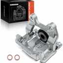 A-Premium Disc Brake Caliper Assembly with Bracket Compatible with Select Dodge Models - Challenger 2009-2010, Charger 2006-2014, Magnum 2006-2008 - Rear Left Driver Side