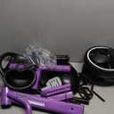 KRIDDO 2-in-1 Toddler Tricycle for Ages 18 Months to 5 Years Old - Extended Push Handle for Effortless Push, Gift Trike for Toddler 3 to 5 Year, Kids Tricycle with Foldable Front Footrest, Purple