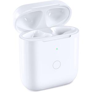 Wireless Charging Case Replacement Compatible with AirPod 1st & 2nd Generation, Air Pod 1 2 Charger with Bluetooth Pairing Sync Button, No Earbuds