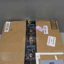 Laiensia 5-Tier Rolling Cart with Wheels,Multifunction Utility Storage Carts, Kitchen Storage Organizer,Mobile Shelving Unit for Bathroom,Laundry,with Classified Stickers,White