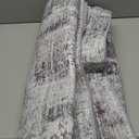 Eleisa Modern Abstract 5x7 Area Rug for Living Room, Purple & Grey, Non-Slip Stain Resistant Washable Rug, Abstract Vintage Home Decor Carpet for Bedroom, Kitchen, Dining Room