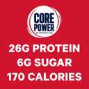 Core Power Protein Shake, Strawberry Banana, 26g Bottle, 14oz, 12 Pack