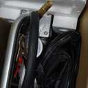 GSPSCN 6X Faster Inflation Tire Inflator Heavy Duty Double Cylinders with Portable Bag- Car AccessoriesMetal 12V Air Compressor Pump 150PSI with Adapter for Car, Truck, SUV Tires, Dinghy, Air Bed (Silver)