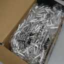 KNONEW 99ft 960 LED Christmas Lights Outdoor Decorations with 180 Drops, 8 Modes Curtain Fairy Light, Clear Wire LED String Light Indoor Decor for Wedding Party Christmas(Warm White)