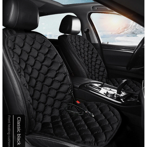 Universal Electric Heated Car Seat Cover Cushion 12V Seat Heater Warmer Pad, Set Of 2