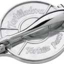 HIC Kitchen Taco Making Tools, Tortilla Press, Heavyweight Aluminum, Forms 6-Inch Tortillas and Artisan Flatbreads