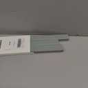 Yecaye TV Cord Hider, 42In Large Cable Hider Grey, Wire Covers for 4 Cords, Wire Hiders for TV on Wall, Cable Raceway Concealer, W1.18in H0.6in, Grey