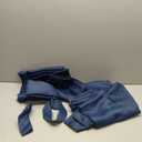 Deconovo Solid Back Tab and Rod Pocket Curtains Blackout Curtains Thermal Insulated Drapes Room Darkening Curtains for Living Room 52Wx84L Inch Navy Blue 2 Panels