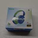 iClever BTH20 Active Noise Cancelling Headphones for Kids, 60H Play Time,Type C Fast Charging, Safe Volume 80dBA, Bluetooth5.4, Award-Winning Kids Headphones Wireless for iPad Tablet Airplane, Blue