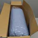 CozyLux Full Size Comforter Sets Grayish Blue, 7 Pieces Pintuck Bed in A Bag Blue Comforter Full Size, Pinch Pleat Bedding Sets with All Season Comforter, Sheets, Pillowcases & Shams