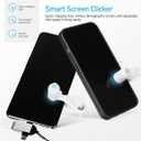 UKCOCO Auto Clicker for Phone Screen - Automatic Screen Clicker with Micro USB to USB Adapter Kit, Portable Gaming Accessory for Social Media Likes, Video Live Streaming & Tapping Games, White