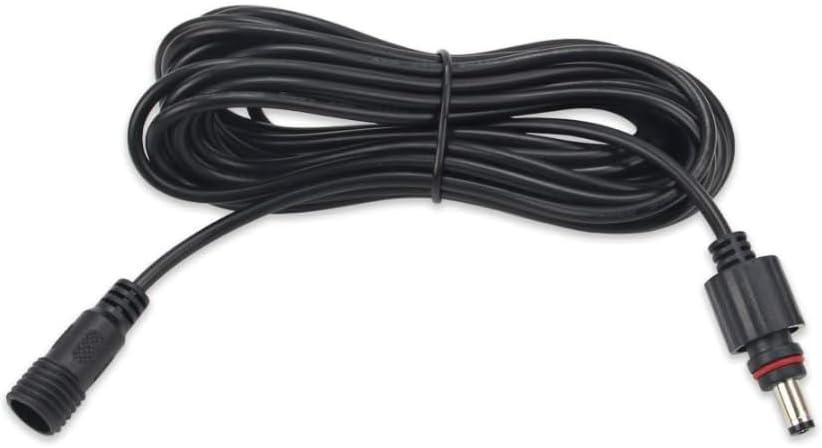 16.4FT (5M) Extension Cable 1 Pack DC Extension Wire Extension Cord Waterproof IP65 16.4 Ft Per Cables Only For APONUO Solar Spotlight