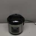 AROMA Digital Rice Cooker, 4-Cup (Uncooked) / 8-Cup (Cooked), Steamer, Grain Cooker, Multicooker, 2 Qt, Stainless Steel Exterior, ARC-914SBD