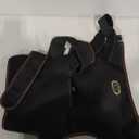 Hip Heating Pad, Electric Heated Hip Brace for Men Women, Arthritis/Thigh/Buttock Electric Heat Pad for Sciatica Nerve Relief, Birthday for Mom/Wife (Black)