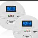 CO & Smoke Alarm, Pack Of Two