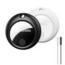 BFADEHA 2025 [Apple MFi Certified] (iOS Only) Bluetooth Tracker Smart Finder for Apple Find My iPhone GPS Tracker, 5-10 Years Battery, Keys Finder and Item Locator for Keys, Bags, Wallet, Passport