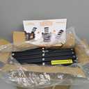 Foldable Dog Car Steps - Upgraded Non-Slip Pet Stairs for Large Dogs, Portable Metal Frame Dog Ramps for High SUV, Truck and Cars, Lightweight Pet Ladder with High Load-Bearing CapacityUp to 350Lbs