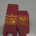 TaoBary 30 Pcs Graduation Cap Candy Box 2026 Graduation Decorations Party Favors Gifts Grad Cap Box with Tassel for Candy Chocolate Biscuit Supplies(Maroon)