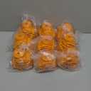 Sliner 9Pcs Christmas Party Plastic Cups 10 oz Xmas Tree Gingerbread Peppermint Candy Snowflake Cups Gift Set with Lids Straws for Xmas Birthday Party Gifts Supplies(Gingerbread)