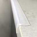 Edge Protector 100% Silicone, Baby Proofing Clear Table Corners Guards, Pre-Taped Adhesive Soft for Kids Proof Safety, Wall Furniture Bumper (12 Foot (Pack of 1), 3/5x3/5 in (Width))