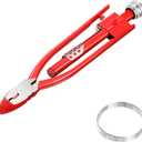 Aircraft Safety Wire Twisting Plier, Metal Twisting Tool with 10-meter 0.5 mm Wire, Lock Twister Safety Plier for Auto Industry Aircraft(9 Inch)