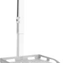 2-Be-Best Projector Ceiling Mount with Tray, 13IN-21.6IN / 33CM-55CM Height Adjustable Projector Shelf Universal Tray Mount for Ceiling Upgraded White