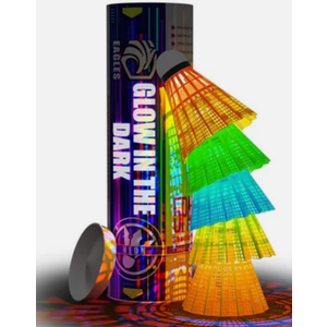 LED Badminton Shuttlecocks - 10 Pack Lighting Birdies Nylon Glow in The Dark LED Badminton Shuttlecocks - 10 Pack Lighting Birdies Nylon Glow in The Dark